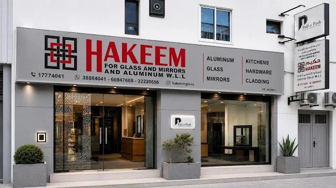 Hakeem Glass & Mirror & Aluminium showroom, Salmabad, Bahrain